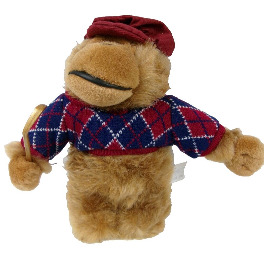 Vintage Golfing Gorilla Ape Plush Golf Club Golfer 8 Inch MTY International